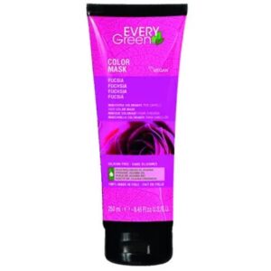 EVERY GREEN MASKA KOLORYZUJĄCA DO WŁOSÓW FUKSJA COLOR MASK FUCHSIA DO 12 MYĆ 250ML