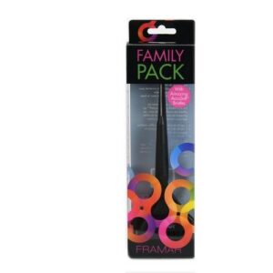 FRAMAR ZESTAW PĘDZLI DO KOLORYZACJI FAMILY PACK 3 SZTUKI HB-FP-BLK