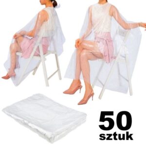 PELERYNY JEDNORAZOWE PREMIUM 1000 MM X 1500 MM, 50 SZT