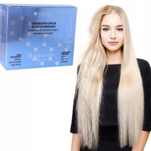 ZABIEG NA WŁOSY Z KWASEM HIALURONOWYM ODBUDOWA, NAWILŻENIE, BLASK 2X15 ML