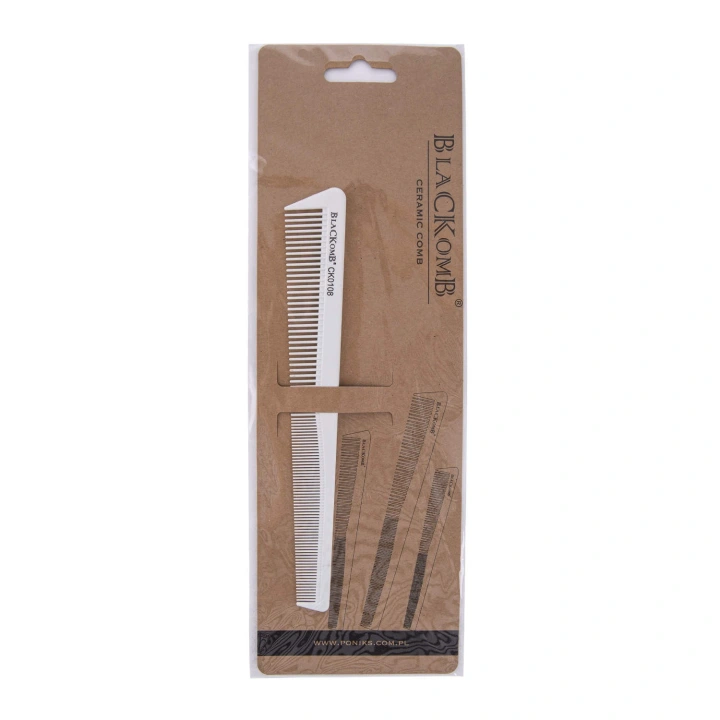 Grzebień Fryzjerski Do Strzyżeń Skośny Ceramiczny - obrazek 2