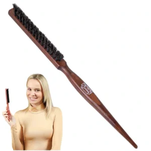 Szczotka Kokówka Naturalnym Włosiem Z Dzika Do Tapirowania Włosów