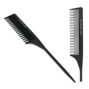 Grzebień Fryzjerski Do Tapirowania Włosów Z Szpikulcem Karbonowy