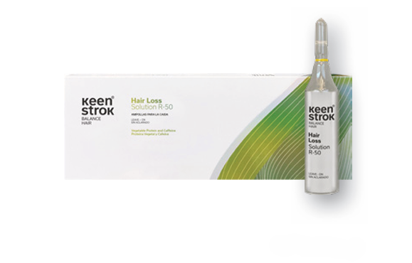 keen strok Hair Loss Solution R-50 AMPUŁKI PRZECIW WYPADANIU WŁOSÓW