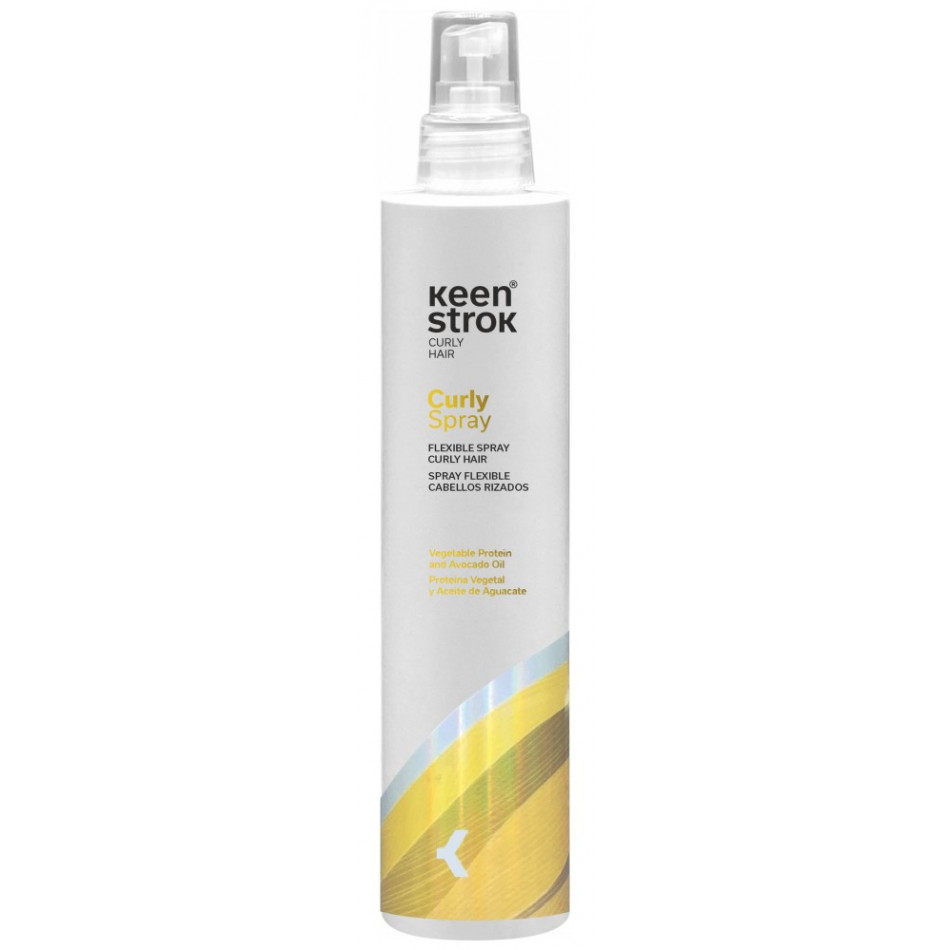 KEEN STROK - CURLY SPRAY LAKIER DO WŁOSÓW KRĘCONYCH I FALOWANYCH 250 ML