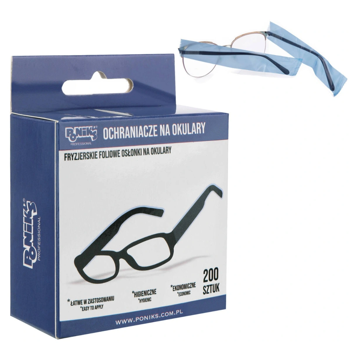 Osłonki Ochraniacze Na Okulary 200 szt