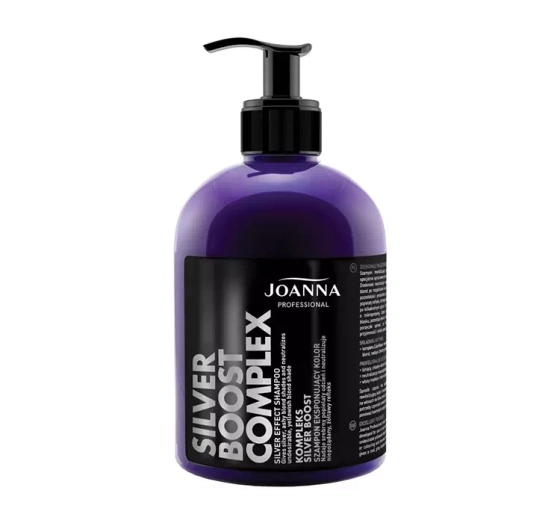 JOANNA SILVER BOOST COMPLEX SZAMPON TONUJĄCY KOLOR OCHRONA KOLORU 500ML