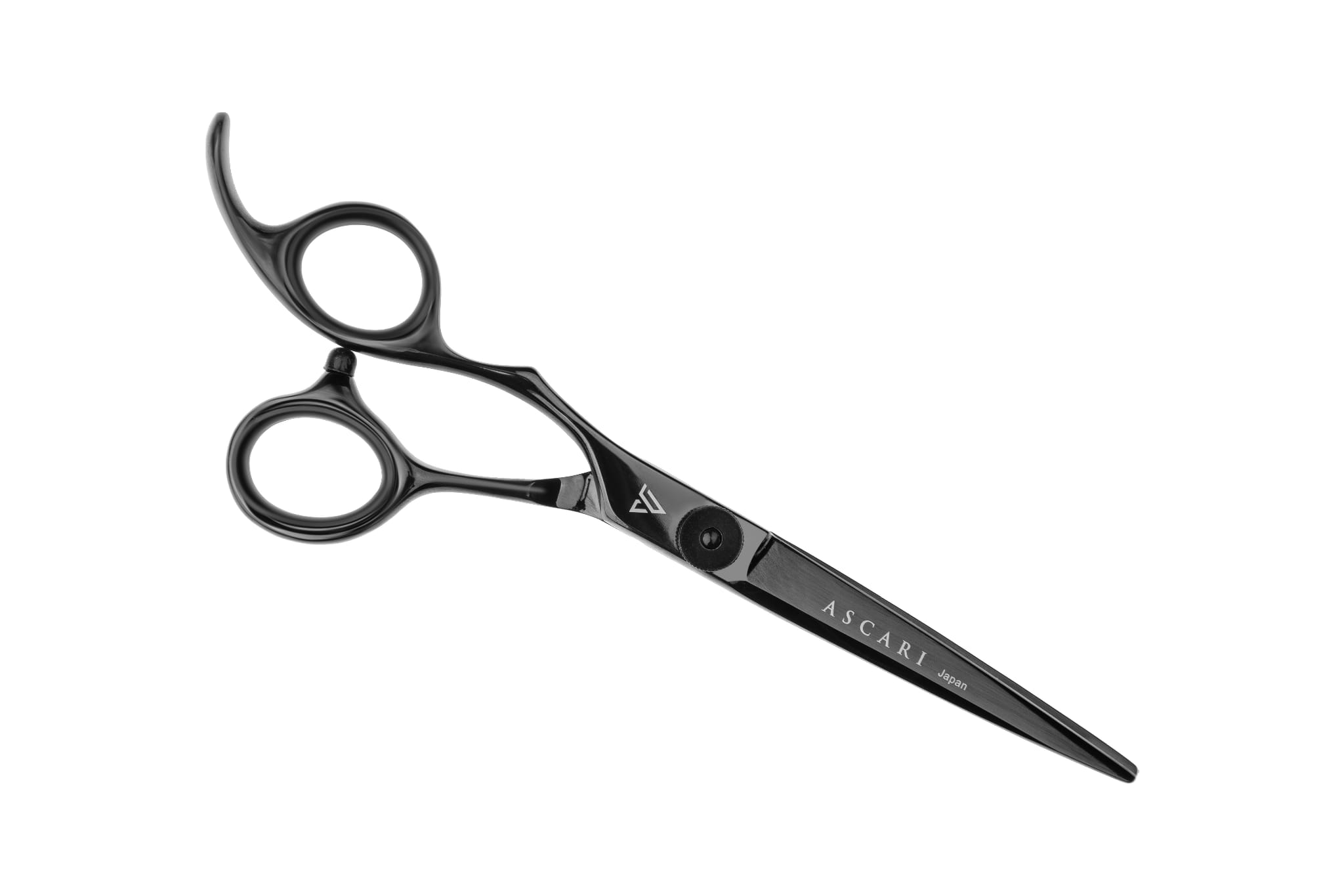ASCARI Japan BLACK LIMITED EDITION 6 nożyczki fryzjerskie dla leworęcznych