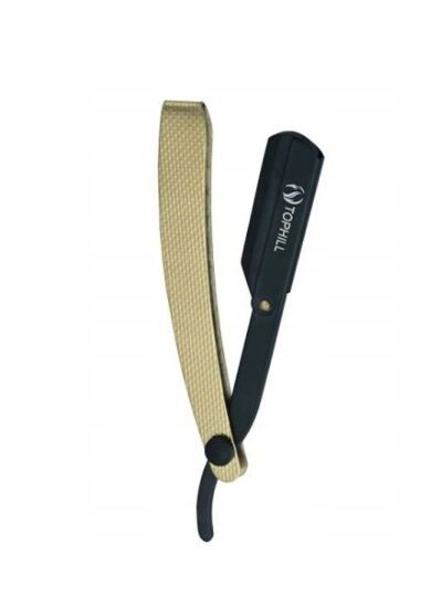 TOPHILL BRZYTWA FRYZJERSKA TH-4018 - złoty uchwyt