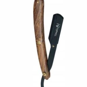 Tophill Brzytwa fryzjerska z drewnianym uchwytem TH-4017