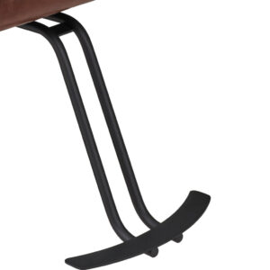 ayala Podnóżek regulowany CZARNY