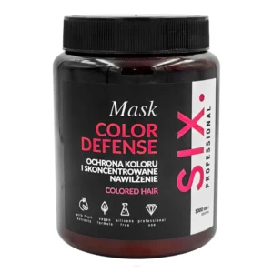 SIX PROFESSIONAL COLOR DEFENSE MASKA DO WŁOSÓW FARBOWANYCH 1000 ML