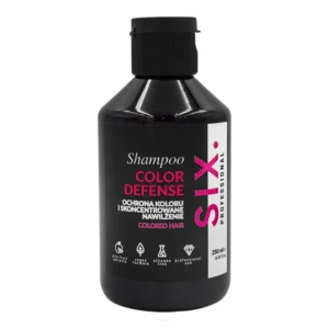 SIX PROFESSIONAL COLOR DEFENSE SZAMPON DO WŁOSÓW FARBOWANYCH 250 ML