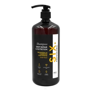 SIX PROFESSIONAL DEEP REPAIR & NUTRITION SZAMPON DO WŁOSÓW 1000 ML