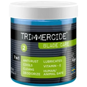 TRIMMERCIDE PROFESJONALNY PŁYN DO CZYSZCZENIA OSTRZY BLADE 7W1 SŁOIK 500 ML